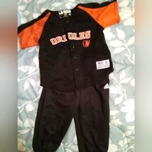 Orioles toddler outfit